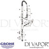 Grohe K7 Single-Lever Sink Mixer Spares